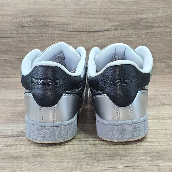 Reebok DIME x Club C Bulc Men's Size 13 Metallic Silver Sneakers (100069825) NEW - Picture 4 of 9